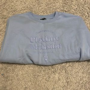 Playboy mansion sweater crew neck